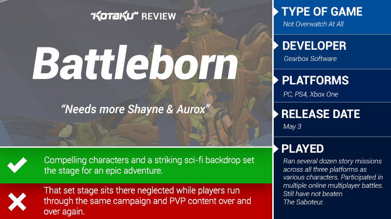 Illustration for article titled Battleborn: The Kotaku Review